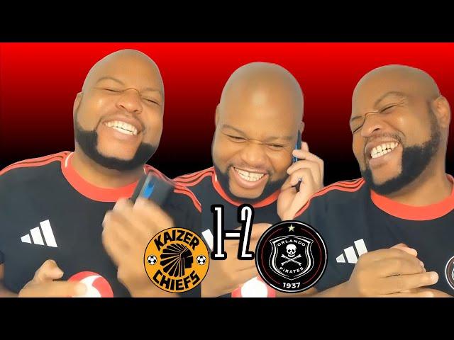 ORLANDO PIRATES FAN MOCKS KAIZER CHIEFS AFTER 2-1 WIN