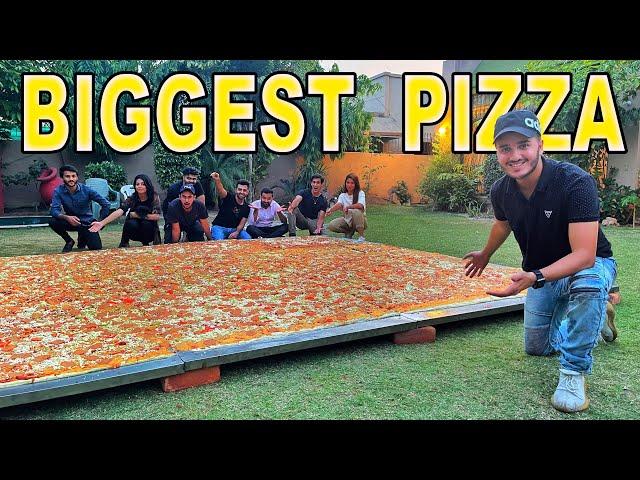 WE MADE BIGGEST PIZZA IN PAKISTAN (FOR EID)