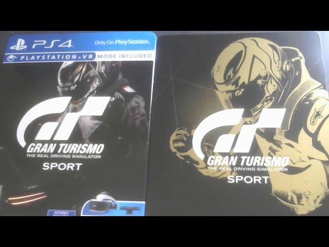 PS4 Unboxing - Gran Turismo Sport Limited Edition Unboxing - with Classy Steelbook Case