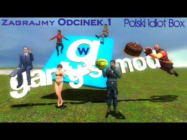 Zagrajmy w Garry's Mod: Polski Idiot Box #1 - Wstrętne Gnomy i Bass!