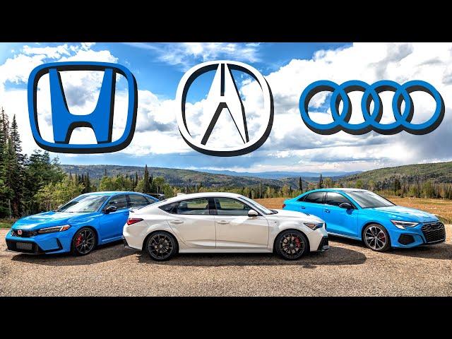 Acura Type S vs Civic Type R and Audi S3 – Executive Dilemma | Everyday Driver