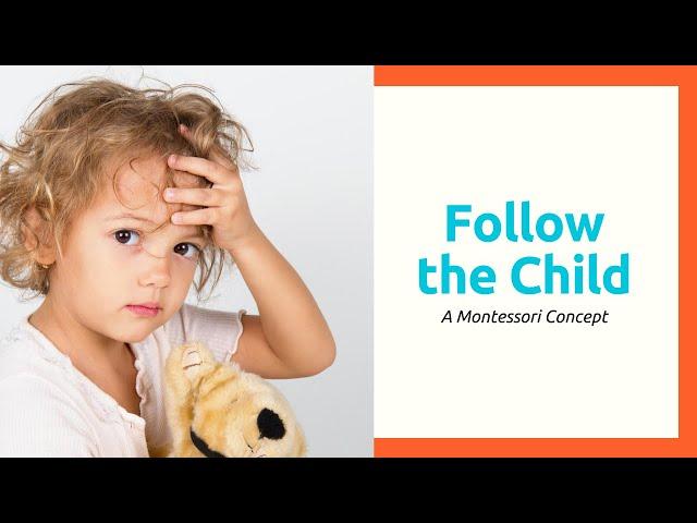 Follow the Child: A Montessori Concept