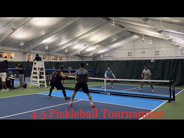 4.5 Pickleball Tournament | Matt Krivitsky & Hudson Kaylie vs Rob Gruber & Eric Kutzin | Long Island