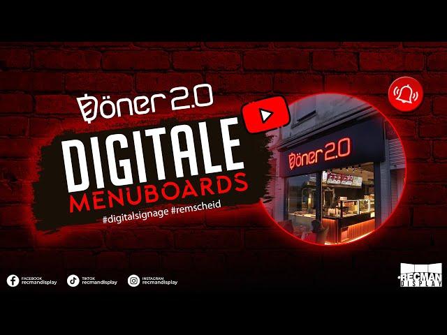 Döner 2.0 - Frische, Qualität und Digital Signage-Exzellenz in Remscheid