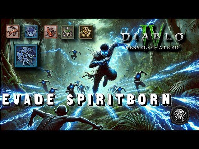 BEST EVADE SPIRITBORN BUILD DIABLO 4 VESSEL OF HATRED SEASON 6