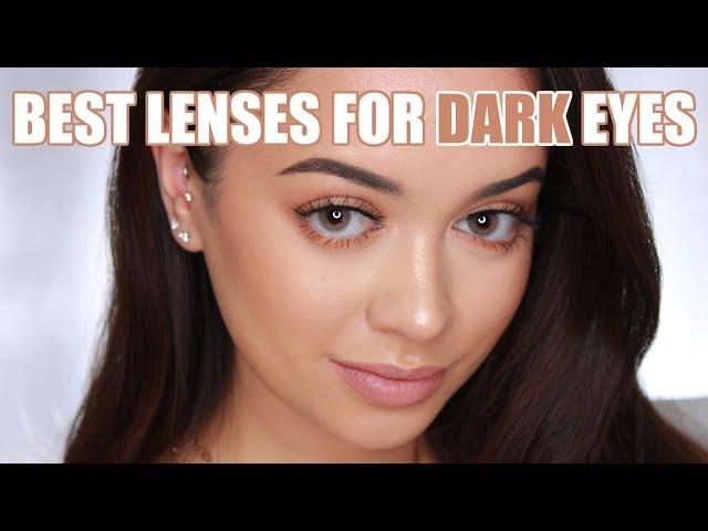 BEST COLOURED CONTACTS FOR DARK EYES | OPULENT LENSES