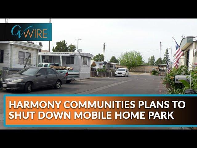 Harmony Communities Plans to Shut Down Mobile Home Park