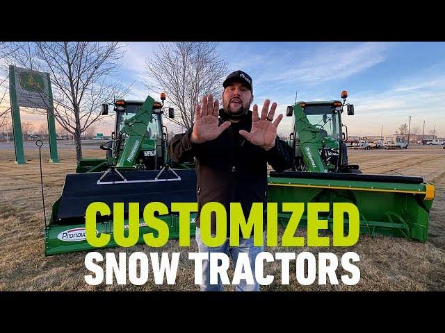 Customized John Deere 4R Commercial Snow Removal Tractor Packages from RDO Equipment Co.