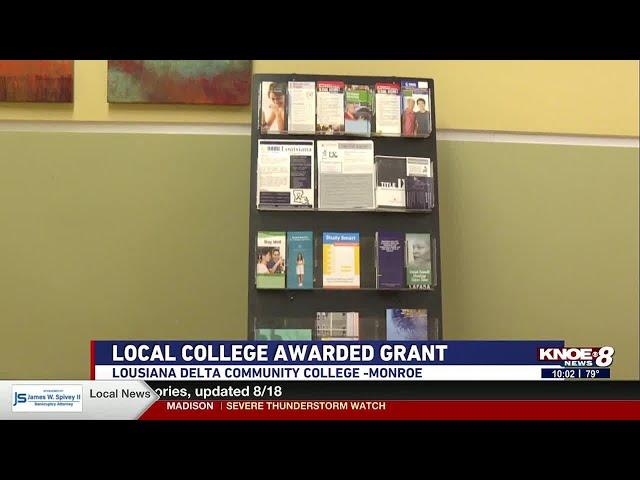 Louisiana Delta Community College awarded with $340,000 grant