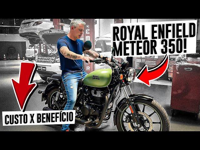 REVIEW ROYAL ENFIELD METEOR 350 FILIPE BUENO