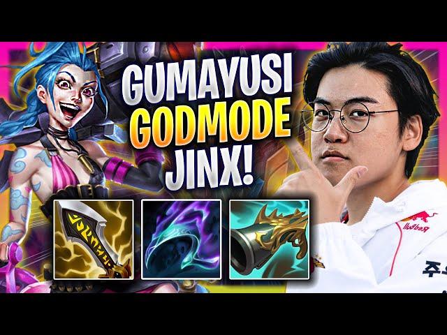 GUMAYUSI LITERALLY GOD MODE WITH JINX! - T1 Gumayusi Plays Jinx ADC vs Corki! | Season 2024