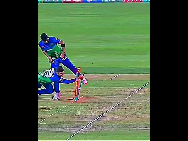 Rossouw beautiful run out#shorts #psl #levelhai