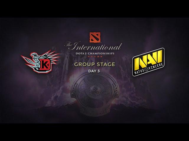 DK -vs- Na`Vi, The International 4, Group Stage, Day 3