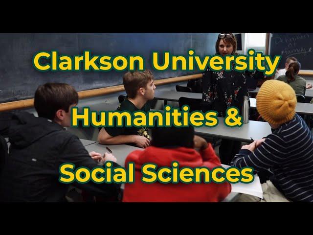 Department of Humanities & Social Sciences at Clarkson University!