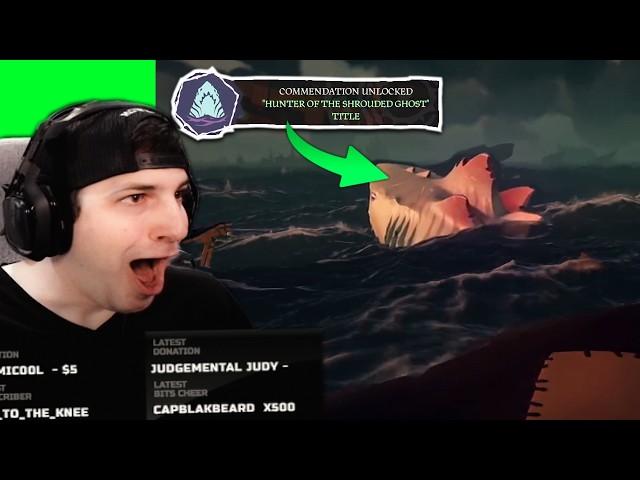 I FOUND THE SHROUDED GHOST IN SEA OF THIEVES!!