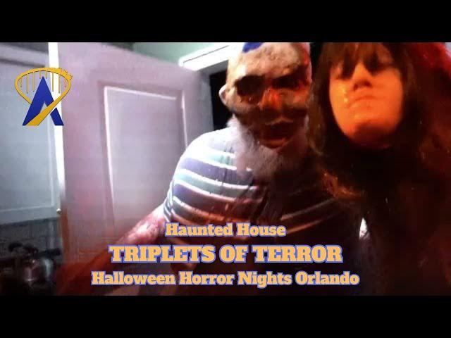 Triplets of Terror Haunted House at Halloween Horror Nights Orlando 2024