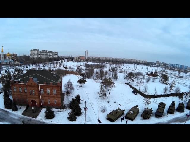 Полет около старой школы - 31 января 2016