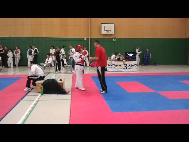 TKD Taekwondo Bergisch Open 2012 - Anna Klenzendorf / Saskia Krone