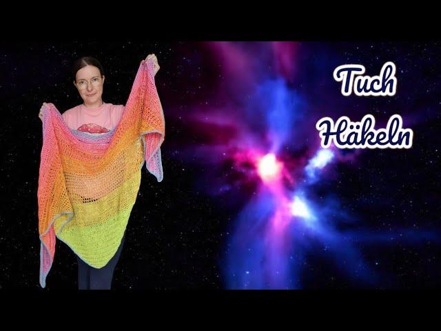 #200 Mustertuch Neon Liebe | Häkeltuch | Anleitung | DIY | #kathrinchenkirschblüte