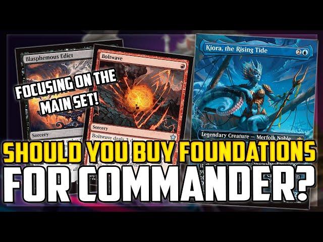 Is Foundations A Good Commander Set? Should You Buy It? - Magic: The Gathering