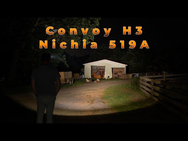 Convoy H3 Nichia 519A 4500K (Review)