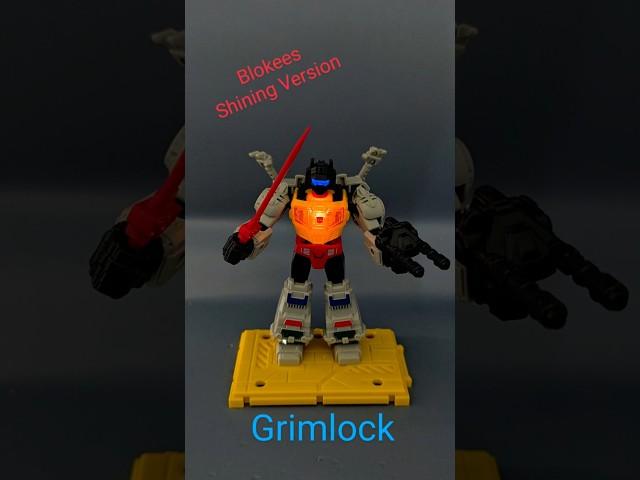 3 Minute Reviews #Blokees #transformers #shiningversion #autobots #grimlock #dinobots #blindbox