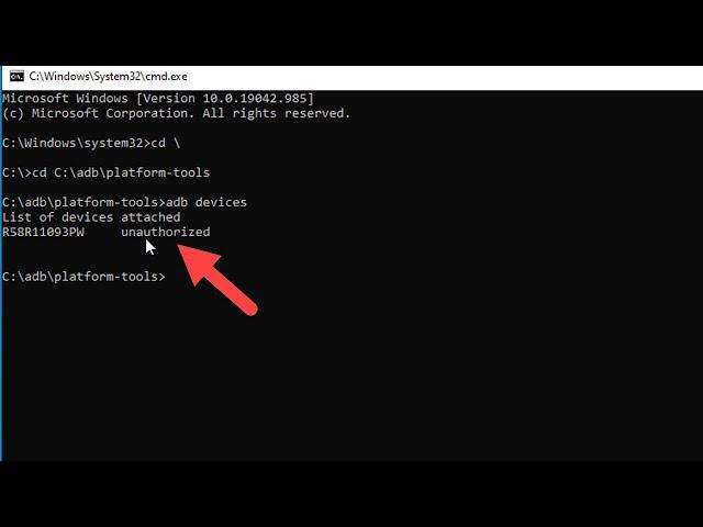 How to FIX ADB Device UNAUTHORIZED on Any Android Devices