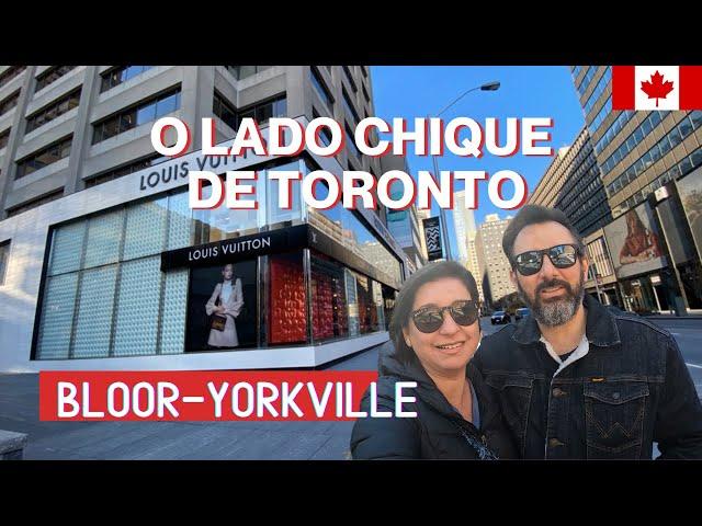 O BAIRRO MAIS ELEGANTE DE TORONTO | BAIRRO DE TORONTO: BLOOR-YORKVILLE