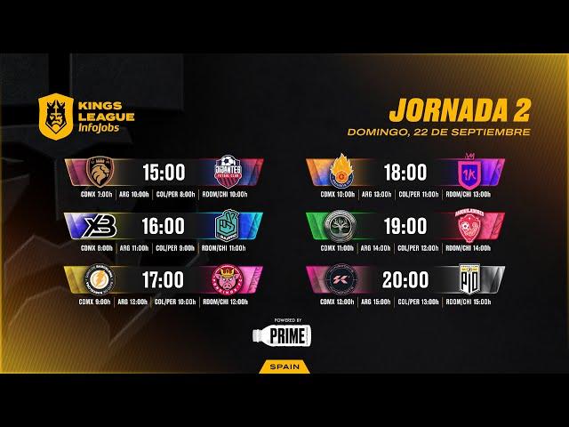  Kings League InfoJobs - JORNADA 2  #KINGSLEAGUEJ2