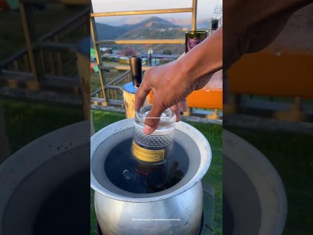 This Broken Bottle Turns Into a Million-Dollar Cup in Dubai. #shorts