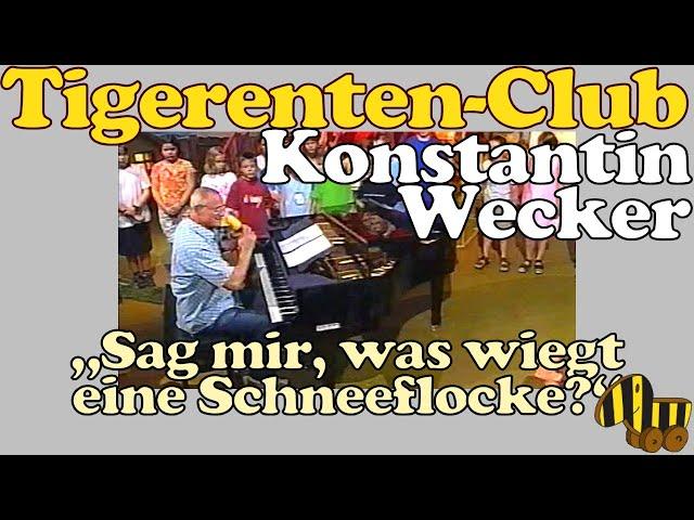 Konstantin Wecker (im Tigerenten-Club 2003) rezitiert eine Fabel und singt "Sage nein!"