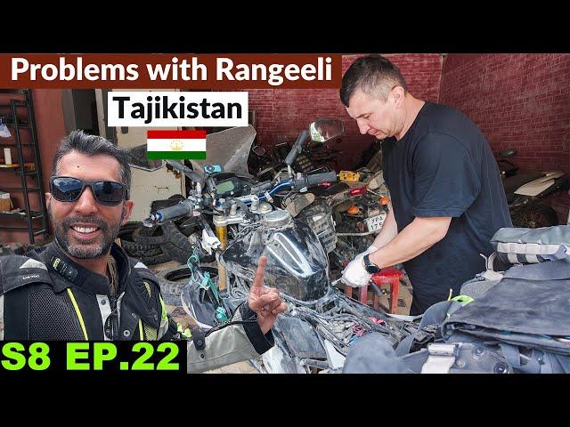 Difficult Day of Fixing the Problems of Rangeeli   S8 EP.22 | Pakistan to Japan Motorcycle Tour