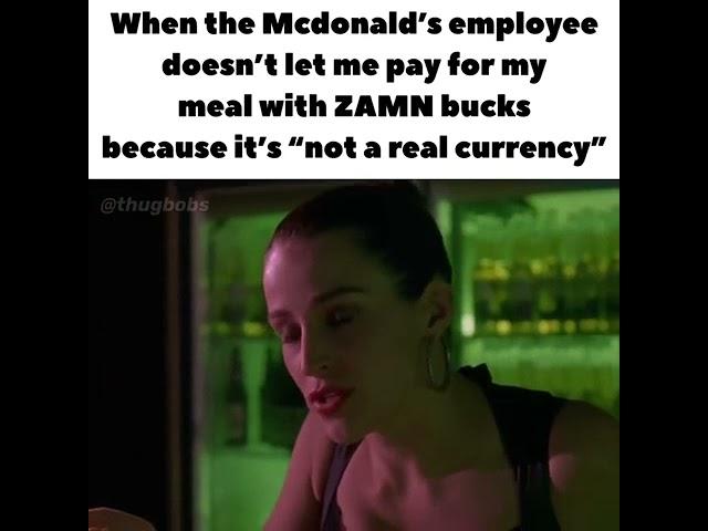 ZAMN bucks meme