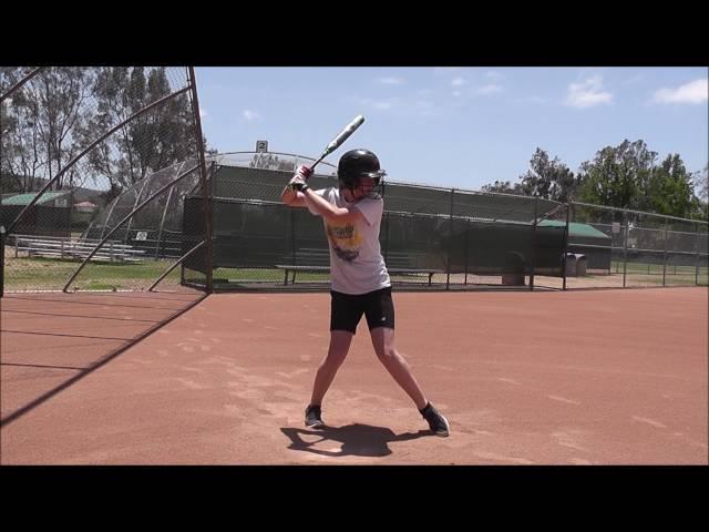 2018 MIF/U Bree Johnson hitting June 2016