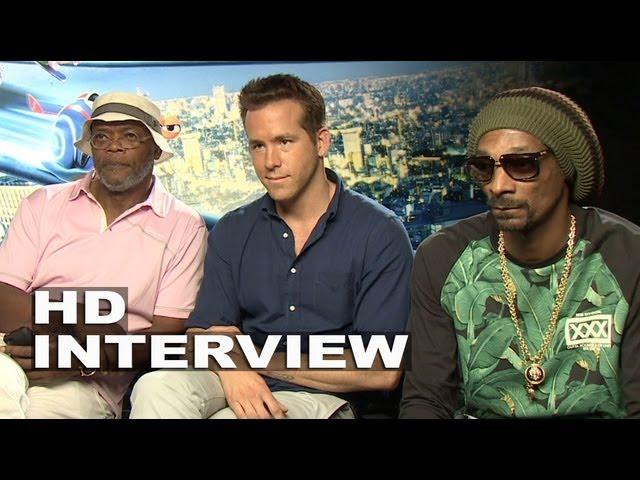 Turbo: Ryan Reynolds, Snoop Dogg, Samuel L. Jackson Interview | ScreenSlam