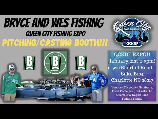 BRYCE and WES fishing Headed to the Queen City Kayak Bass Fishing Expo!!! Saturday 1.21.23 2-5 PM!!!