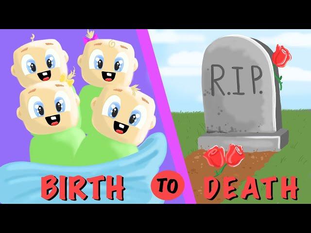 BIRTH to DEATH of Quadruplets ( Roblox Brookhaven RP )