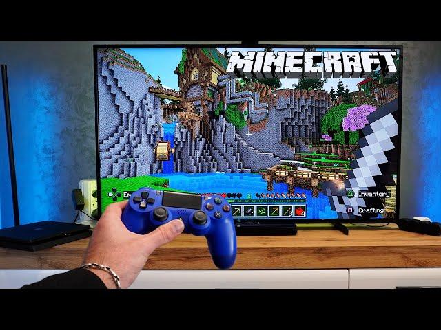 Minecraft In 2024 | PS4 Slim POV Gameplay Test, Graphics, Impression |