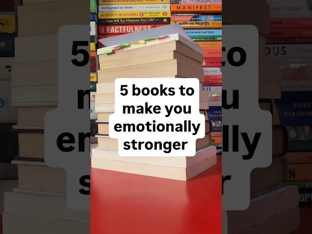 5 books to make you emotionally stronger