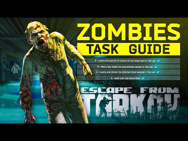 NEW Tarkov Zombies TASK GUIDE! - HOW TO DO