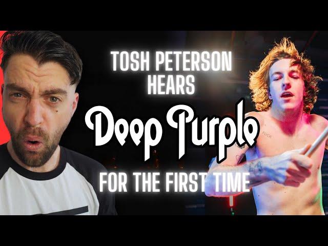 "UK Drummer REACTS to Tosh Peterson Hearing Deep Purple For The First Time REACTION"