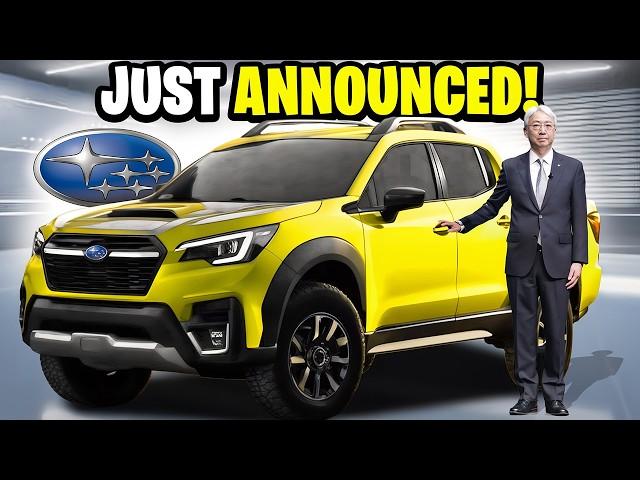 Subaru Ceo Announces NEW $15,000 Small Truck & WOWS Everybody!