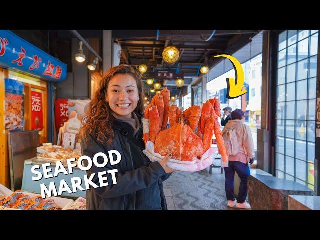 FREEZING OUR BUTTS OFF IN SAPPORO (it's a food vlog)