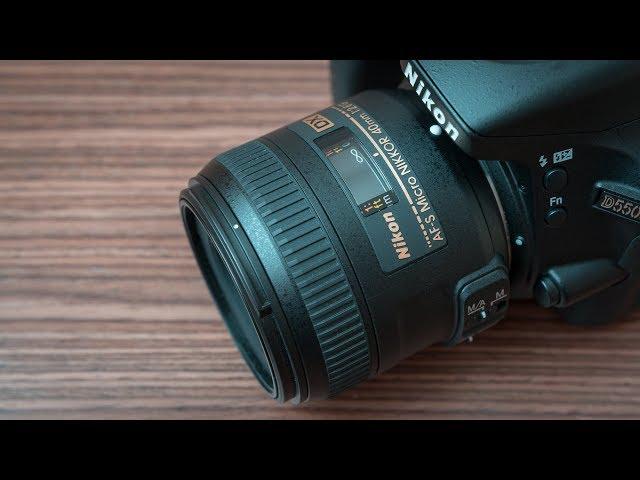 Nikon AF-S 40mm f/2.8G DX Micro - The King of Product Photography 4K