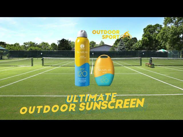 Get ready for your outdoor activities with Sunplay Sport Sunscreen!