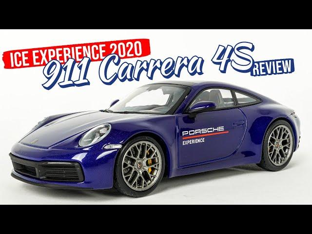 1/43 SCALE PORSCHE 911 (992) CARRERA 4S – ICE EXPERIENCE 2020! Minichamps diecast model car review