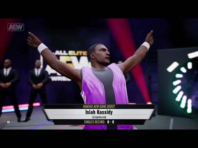 Isiah Kassidy Entrance