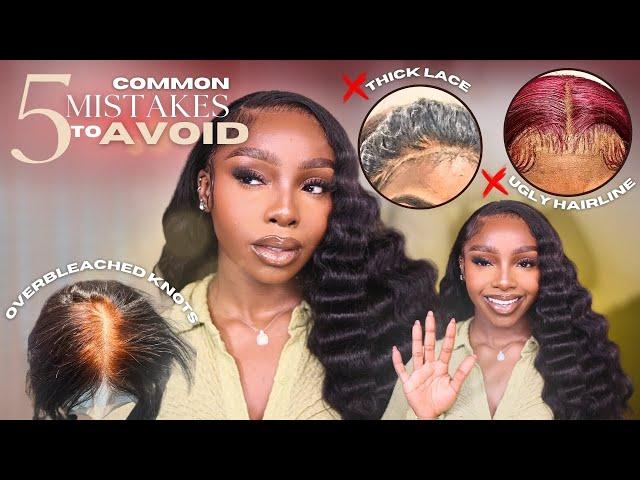 5 MOST COMMON MISTAKES you’re making with your frontal wig installs | ft Asteria Hair