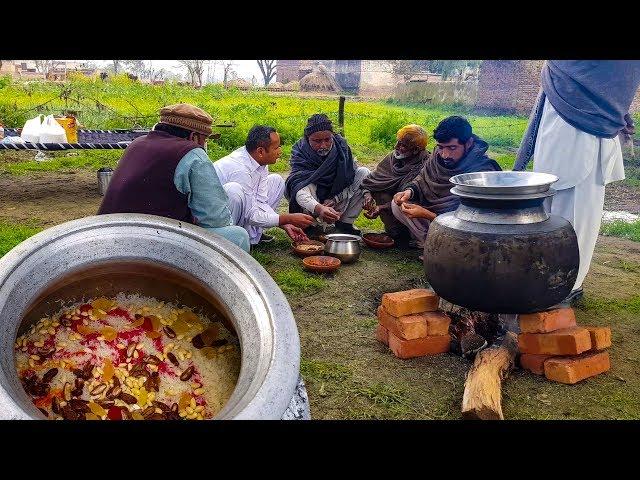 Mutanjan Rice | Shadiyon Wala Degi Zarda Mutanjan متنجن | Mubashir Saddique | Village Food Secrets