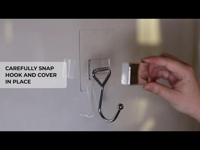 Full Tutorial - How to use Bestlock Magic self-adhesive wall storage solutions | Compactor®